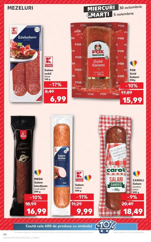 Cataloage Kaufland: Ofertă actuală din 30.10.2024 - Revista "Catalog nou Bucureşti" - 30-10-2024 - 05-11-2024.