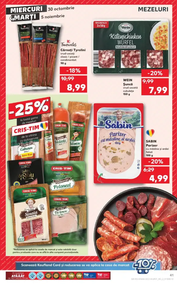 Cataloage Kaufland: Ofertă actuală din 30.10.2024 - Revista "Catalog nou Bucureşti" - 30-10-2024 - 05-11-2024.