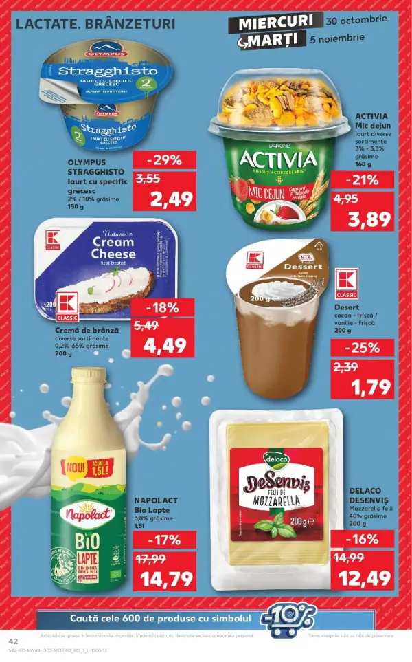 Cataloage Kaufland: Ofertă actuală din 30.10.2024 - Revista "Catalog nou Bucureşti" - 30-10-2024 - 05-11-2024.