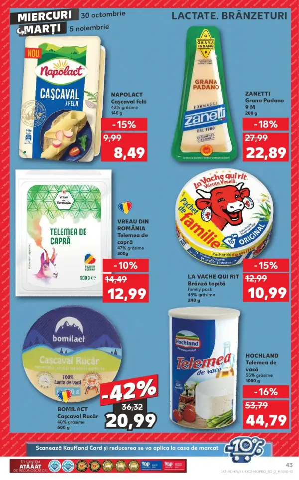 Cataloage Kaufland: Ofertă actuală din 30.10.2024 - Revista "Catalog nou Bucureşti" - 30-10-2024 - 05-11-2024.