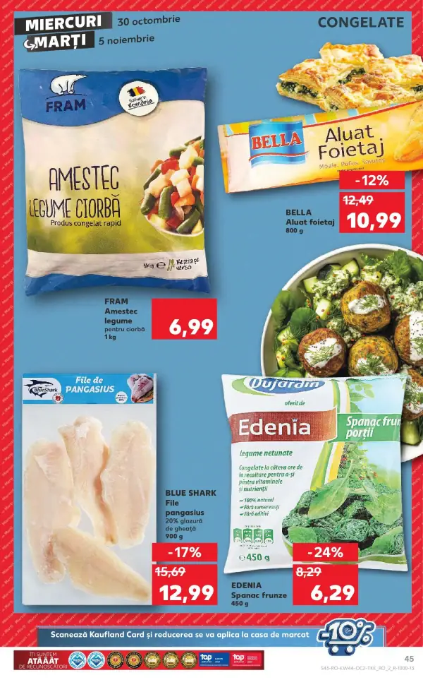 Cataloage Kaufland: Ofertă actuală din 30.10.2024 - Revista "Catalog nou Bucureşti" - 30-10-2024 - 05-11-2024.