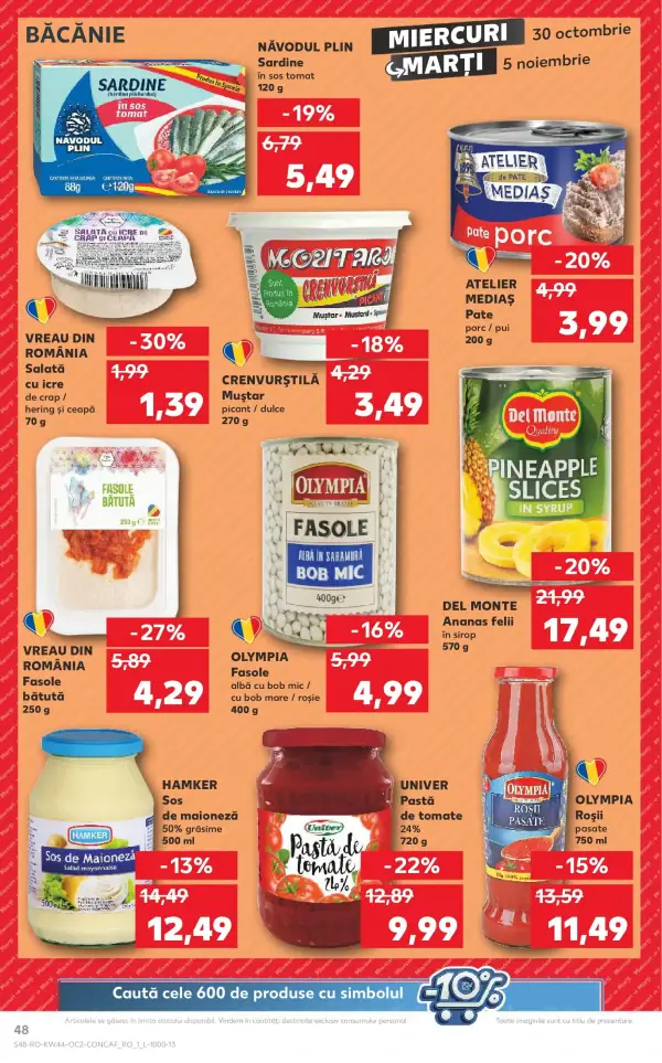 Cataloage Kaufland: Ofertă actuală din 30.10.2024 - Revista "Catalog nou Bucureşti" - 30-10-2024 - 05-11-2024.