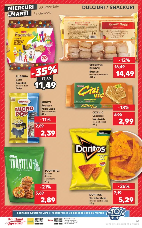 Cataloage Kaufland: Ofertă actuală din 30.10.2024 - Revista "Catalog nou Bucureşti" - 30-10-2024 - 05-11-2024.