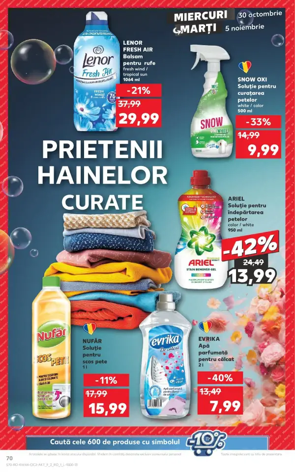 Cataloage Kaufland: Ofertă actuală din 30.10.2024 - Revista "Catalog nou Bucureşti" - 30-10-2024 - 05-11-2024.