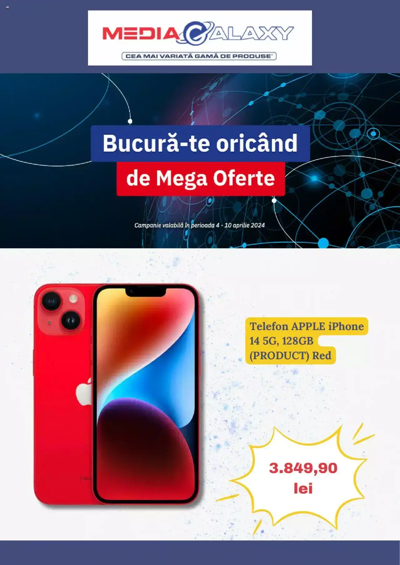 Catalog Media Galaxy Ofertă actuală din 04.04.2024 • De pe 04.04.2024