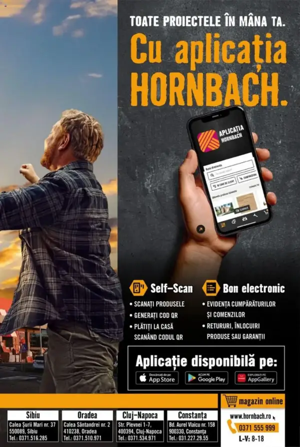 Cataloage Hornbach: Ofertă actuală din 28.10.2024 - 28-10-2024 - 30-11-2024.