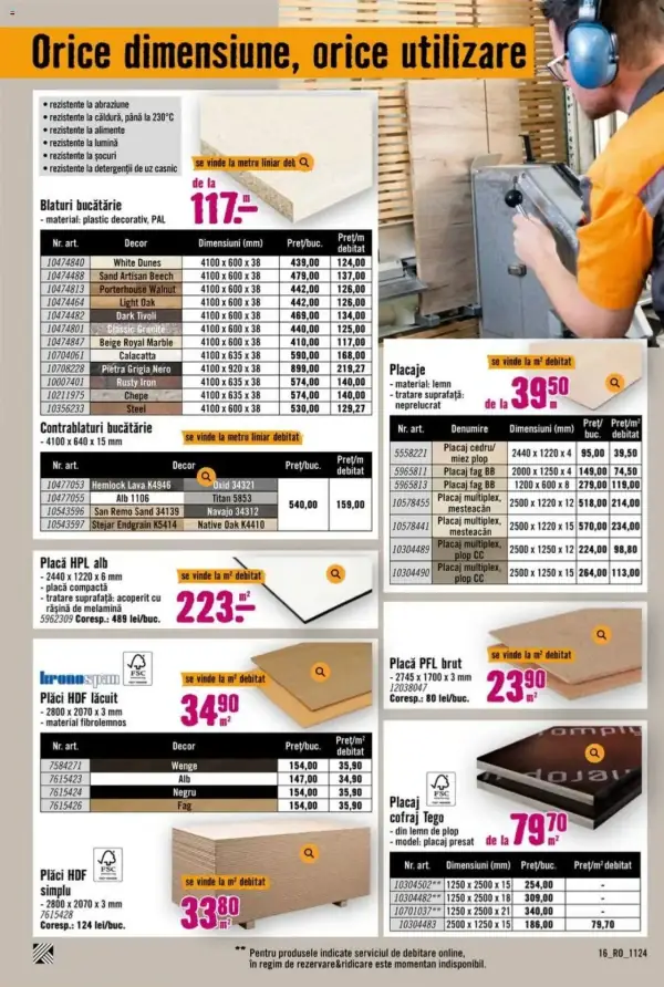 Cataloage Hornbach: Ofertă actuală din 28.10.2024 - 28-10-2024 - 30-11-2024.