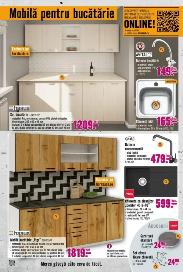 Cataloage Hornbach: Ofertă actuală din 28.10.2024 - 28-10-2024 - 30-11-2024.