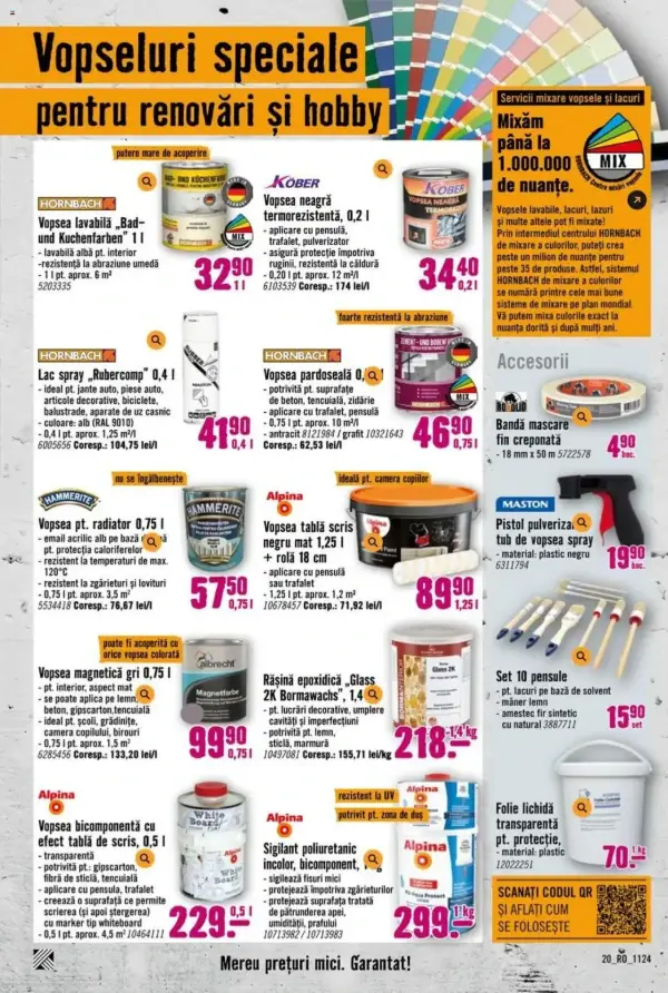 Cataloage Hornbach: Ofertă actuală din 28.10.2024 - 28-10-2024 - 30-11-2024.