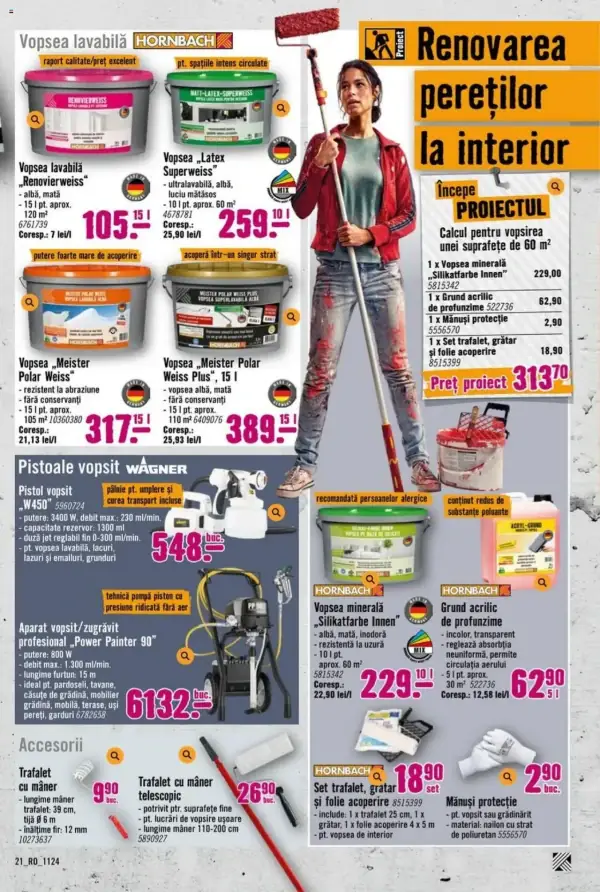 Cataloage Hornbach: Ofertă actuală din 28.10.2024 - 28-10-2024 - 30-11-2024.