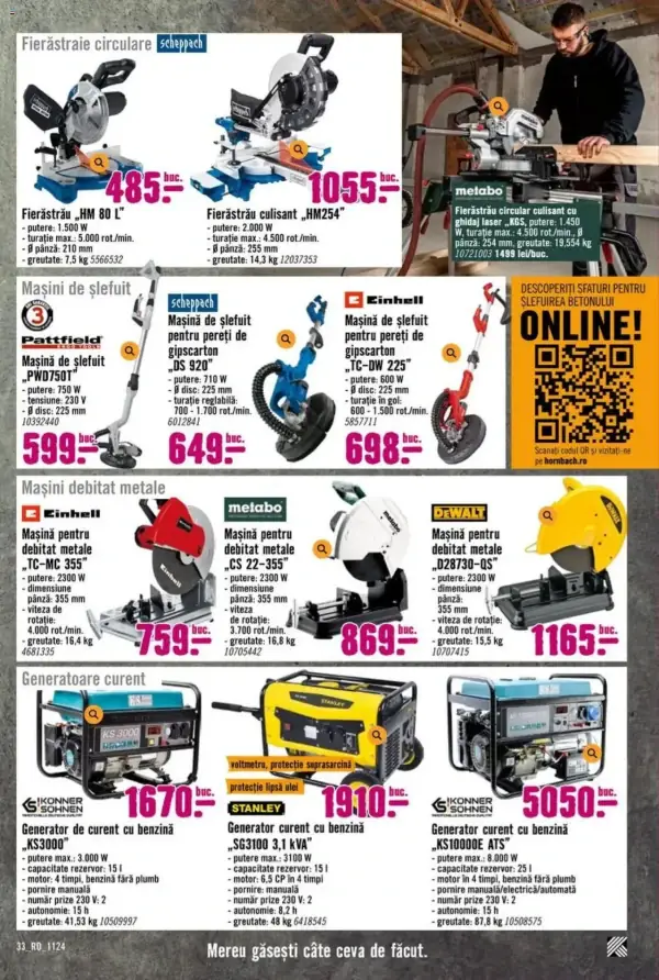 Cataloage Hornbach: Ofertă actuală din 28.10.2024 - 28-10-2024 - 30-11-2024.