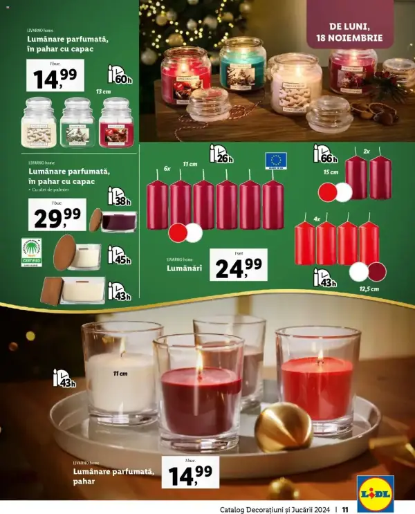 Cataloage Lidl: Ofertă actuală din 04.11.2024 - Oferta produse - 04-11-2024 - 31-12-2024.