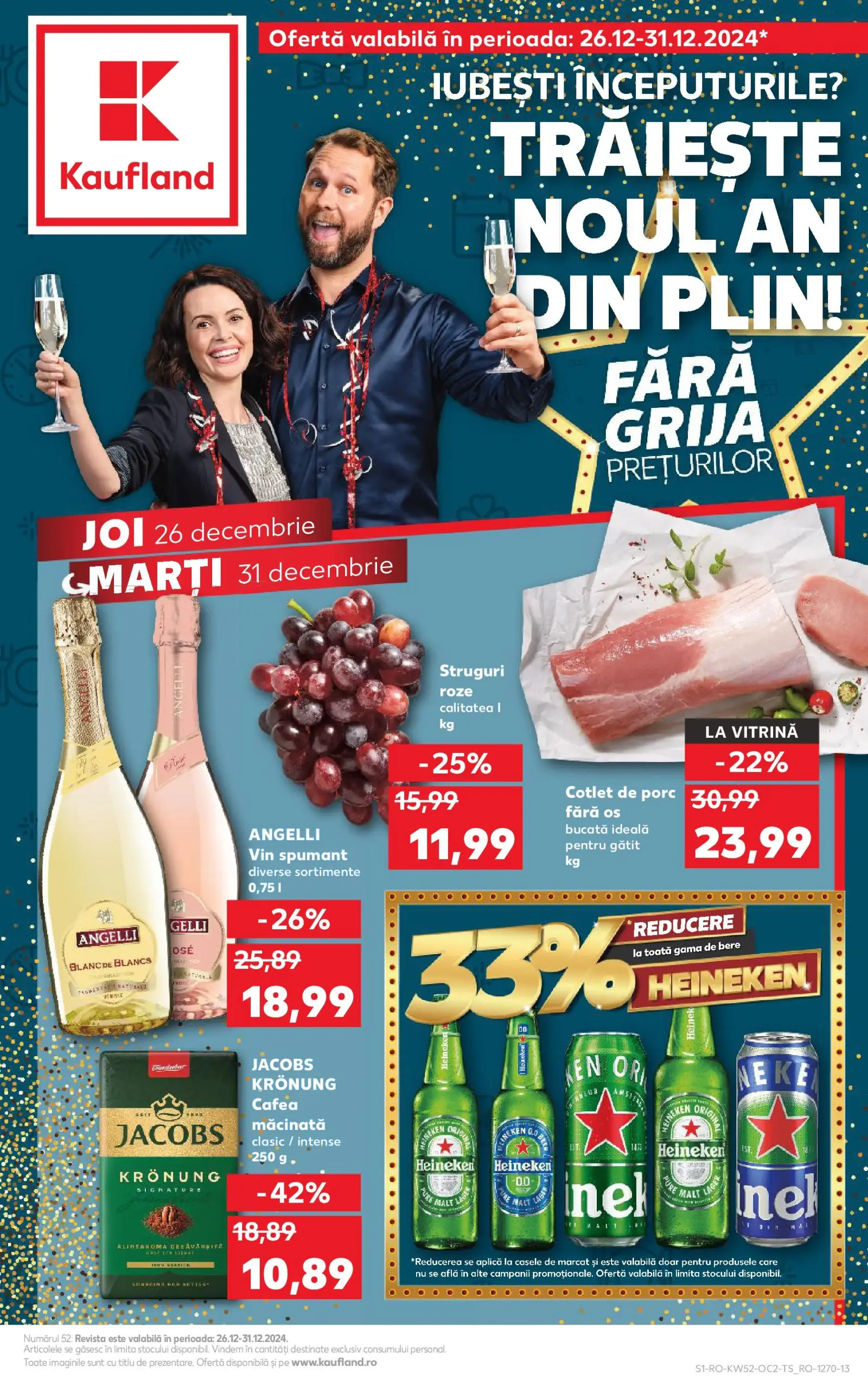 Catalog Kaufland Ofertă actuală din 26.12.2024 Revista "Satu Mare