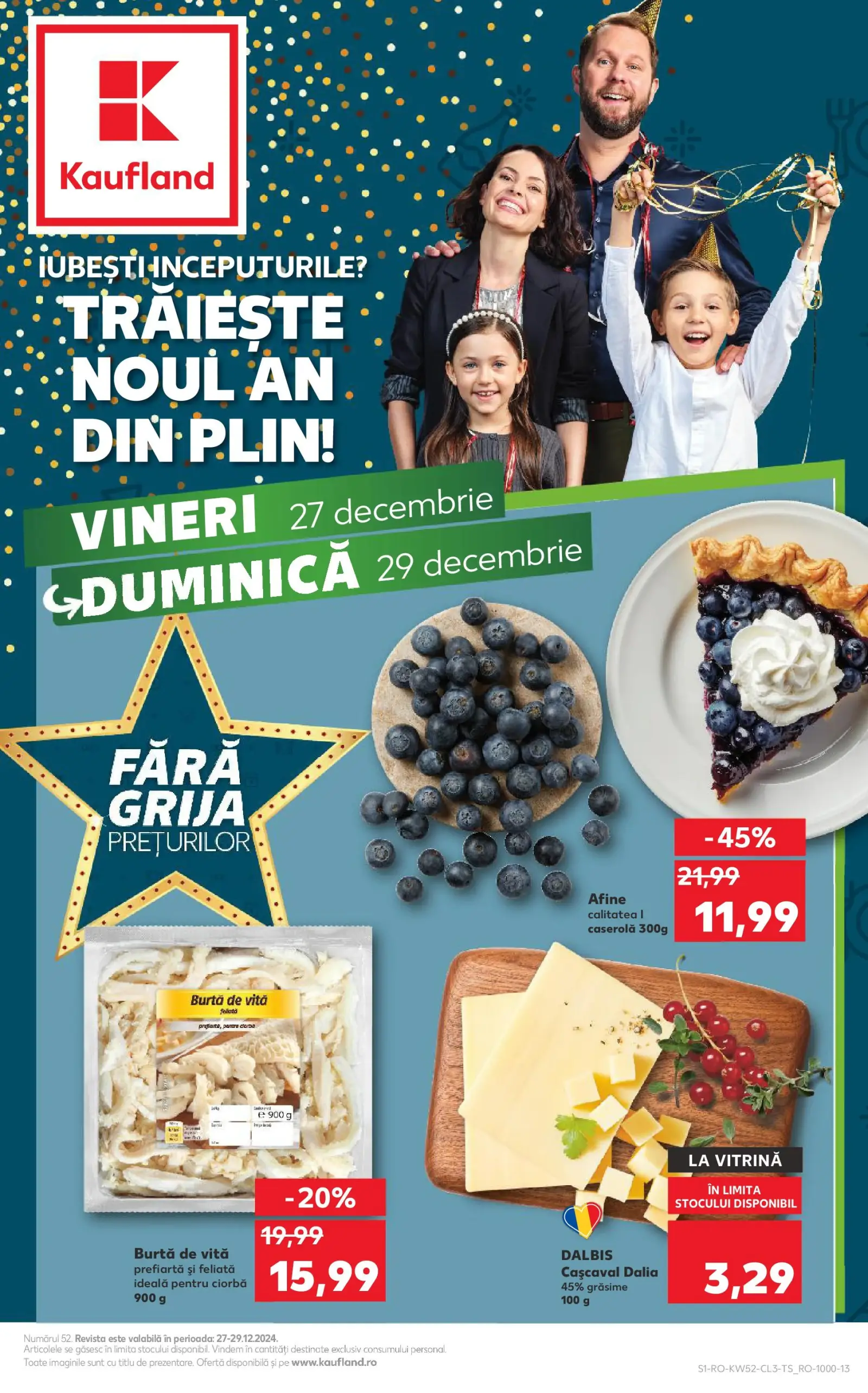 Catalog Kaufland Ofertă actuală din 27.12.2024 Revista "Sfântu