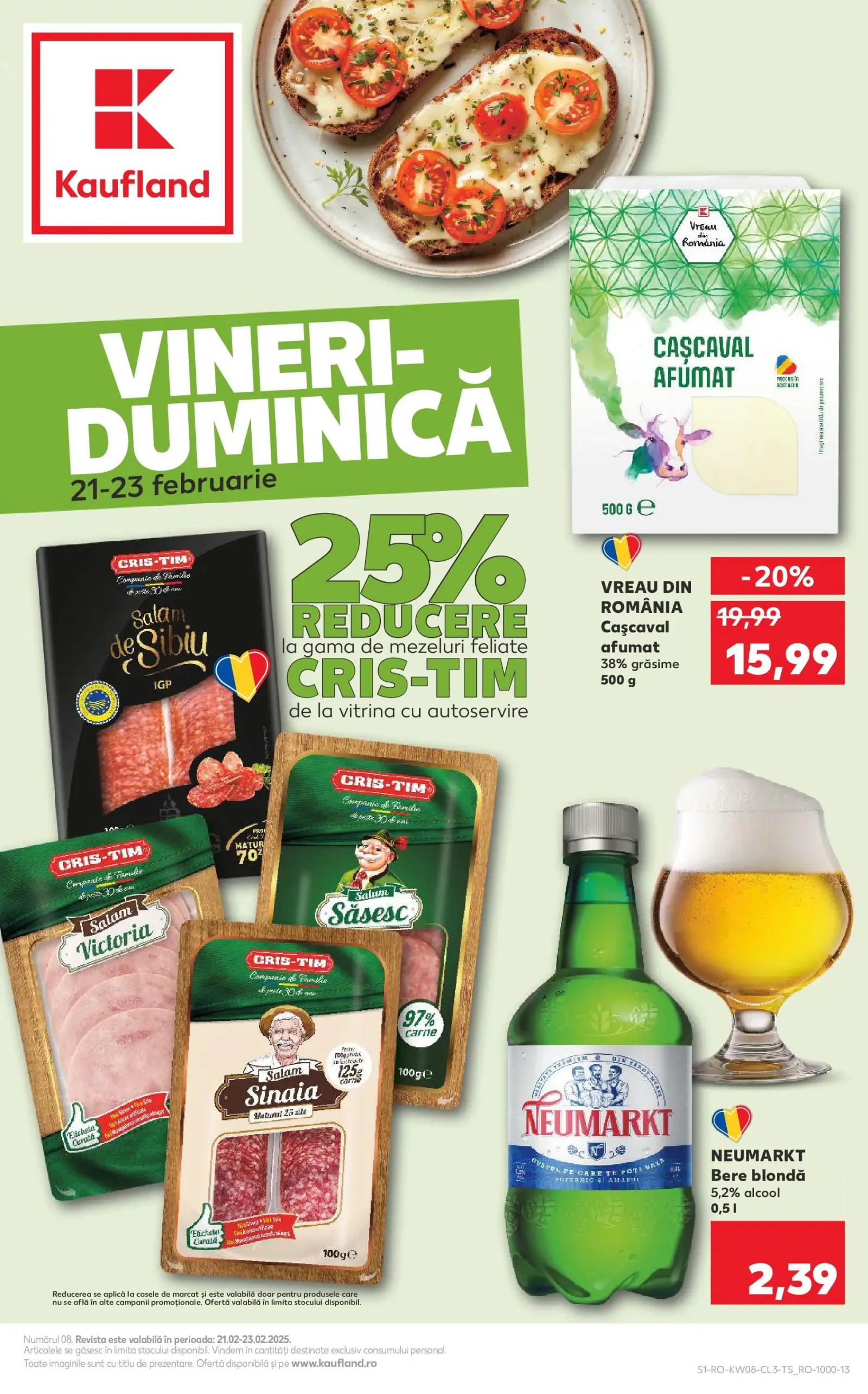 Catalog Kaufland Ofertă actuală din 21.02.2025 Revista "Iaşi" • De