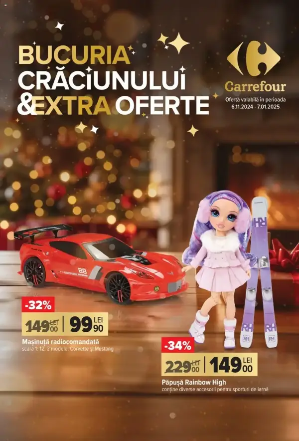 Cataloage Carrefour: Ofertă actuală din 06.11.2024 - "Catalog Jucării" - 06-11-2024 - 07-01-2025.