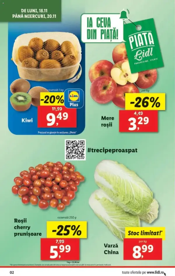 Cataloage Lidl: Ofertă actuală din 18.11.2024 - Oferta produse - 18-11-2024 - 24-11-2024.