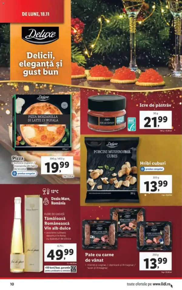 Cataloage Lidl: Ofertă actuală din 18.11.2024 - Oferta produse - 18-11-2024 - 24-11-2024.