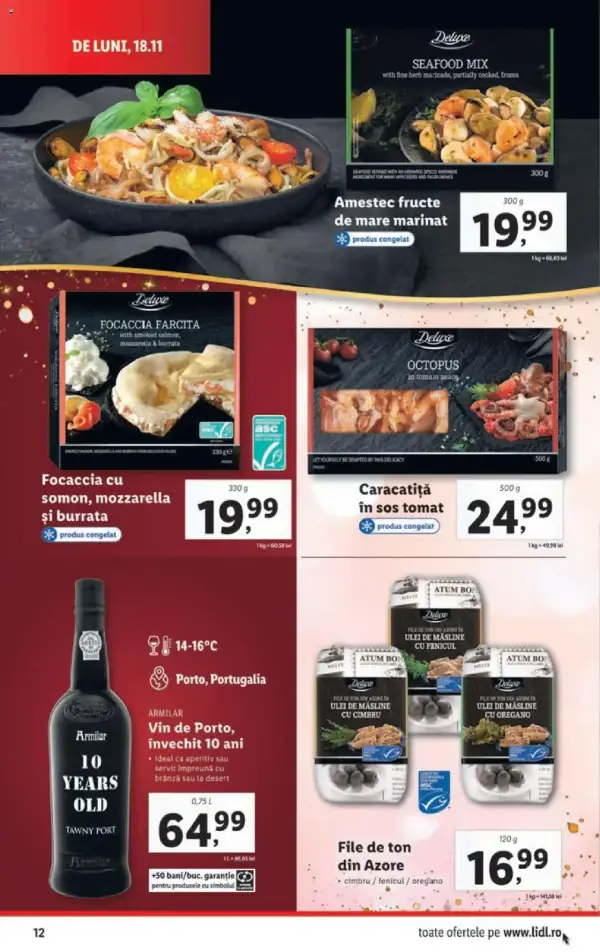 Cataloage Lidl: Ofertă actuală din 18.11.2024 - Oferta produse - 18-11-2024 - 24-11-2024.