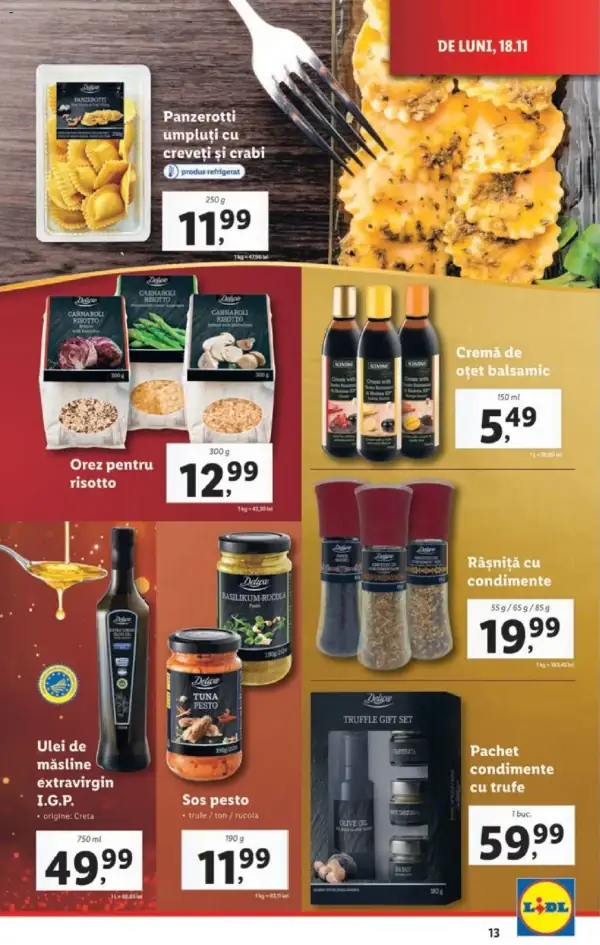 Cataloage Lidl: Ofertă actuală din 18.11.2024 - Oferta produse - 18-11-2024 - 24-11-2024.