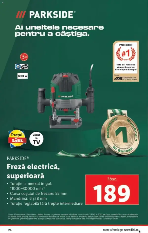 Cataloage Lidl: Ofertă actuală din 18.11.2024 - Oferta produse - 18-11-2024 - 24-11-2024.