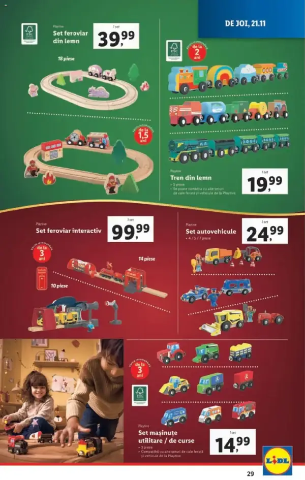 Cataloage Lidl: Ofertă actuală din 18.11.2024 - Oferta produse - 18-11-2024 - 24-11-2024.