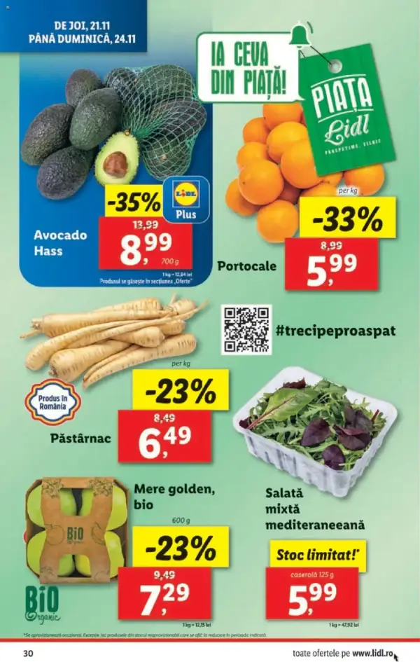 Cataloage Lidl: Ofertă actuală din 18.11.2024 - Oferta produse - 18-11-2024 - 24-11-2024.