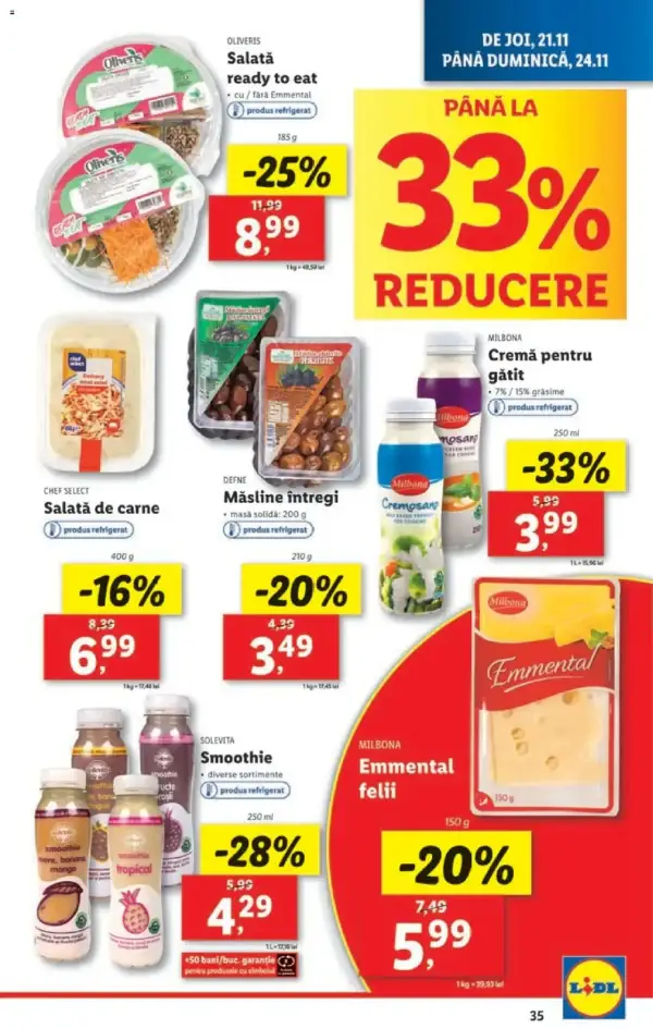 Cataloage Lidl: Ofertă actuală din 18.11.2024 - Oferta produse - 18-11-2024 - 24-11-2024.