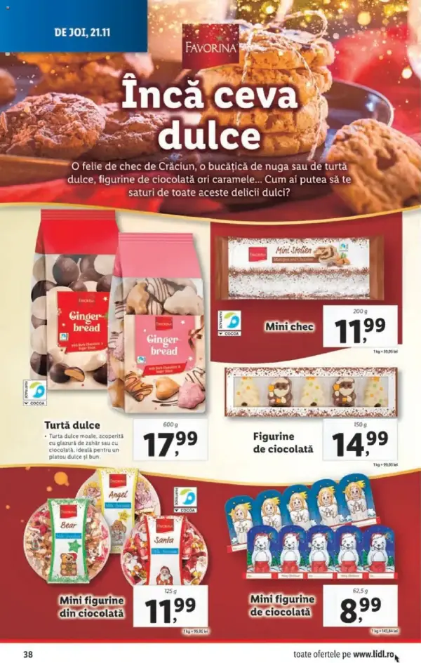 Cataloage Lidl: Ofertă actuală din 18.11.2024 - Oferta produse - 18-11-2024 - 24-11-2024.