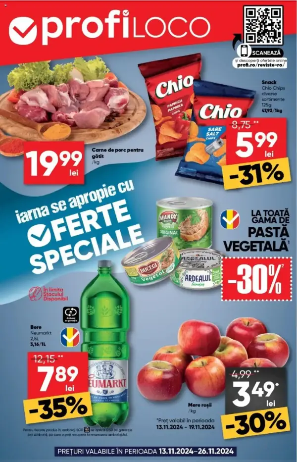 Cataloage Profi: Ofertă actuală din 13.11.2024 - Oferte "Revista Loco" - 13-11-2024 - 26-11-2024.