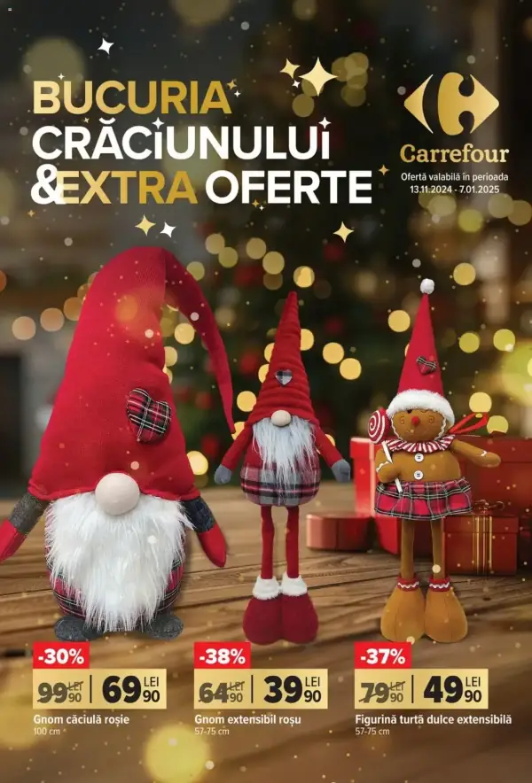 Cataloage Carrefour: Ofertă actuală din 13.11.2024 - "Catalog Craciun" - 13-11-2024 - 07-01-2025.