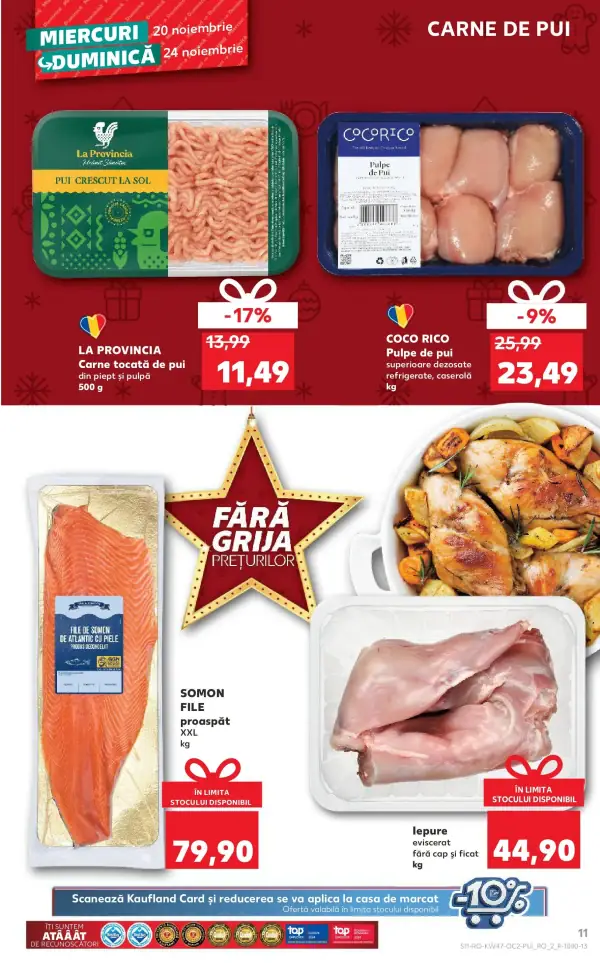 Cataloage Kaufland: Ofertă actuală din 19.11.2024 - Revista "Catalog Kaufland până în data de 24.11.2024" - 19-11-2024 - 24-11-2024.