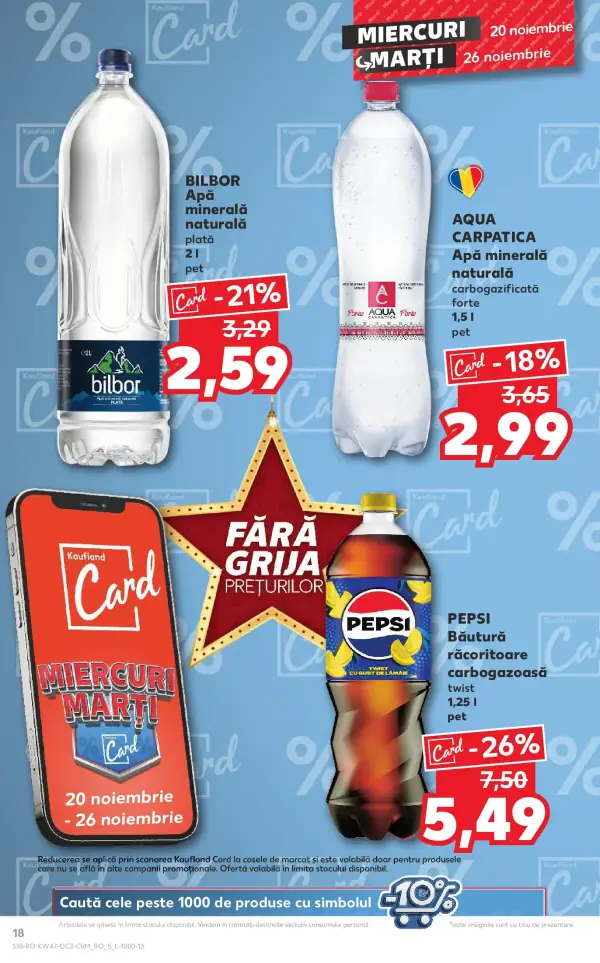 Cataloage Kaufland: Ofertă actuală din 19.11.2024 - Revista "Catalog Kaufland până în data de 24.11.2024" - 19-11-2024 - 24-11-2024.