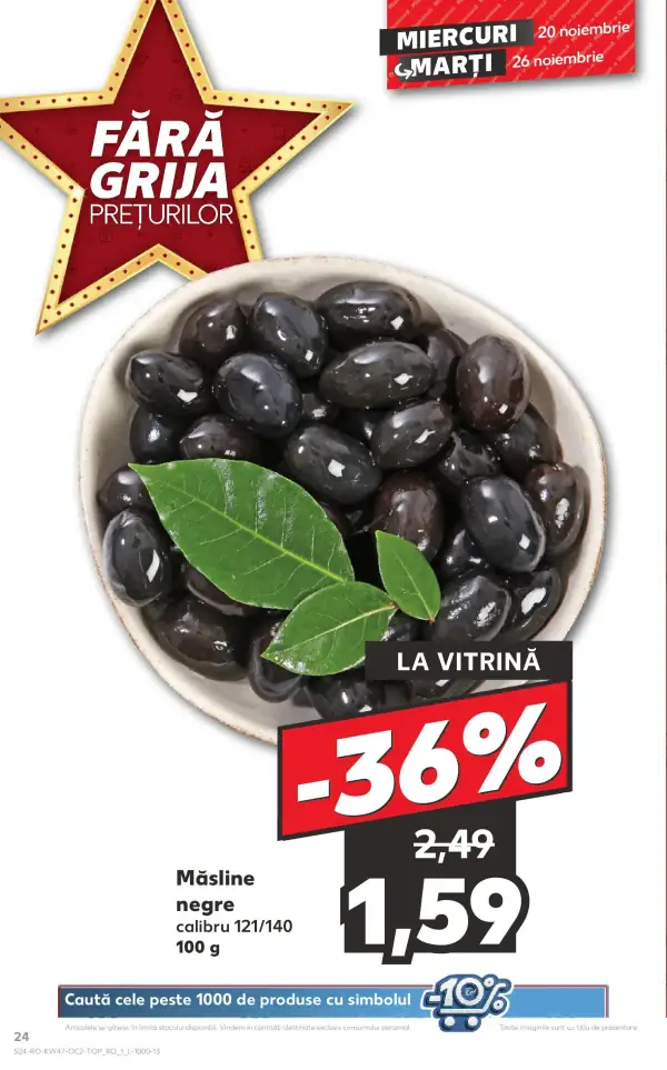 Cataloage Kaufland: Ofertă actuală din 19.11.2024 - Revista "Catalog Kaufland până în data de 24.11.2024" - 19-11-2024 - 24-11-2024.