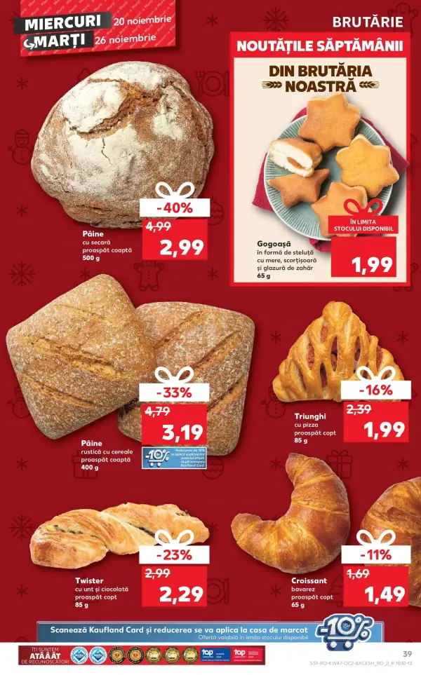 Cataloage Kaufland: Ofertă actuală din 19.11.2024 - Revista "Catalog Kaufland până în data de 24.11.2024" - 19-11-2024 - 24-11-2024.