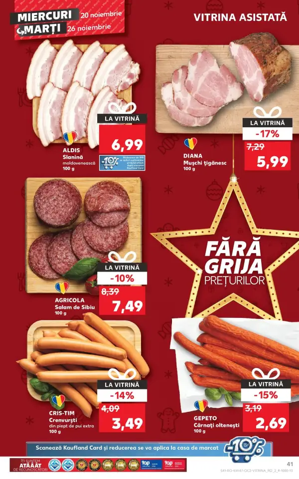 Cataloage Kaufland: Ofertă actuală din 19.11.2024 - Revista "Catalog Kaufland până în data de 24.11.2024" - 19-11-2024 - 24-11-2024.