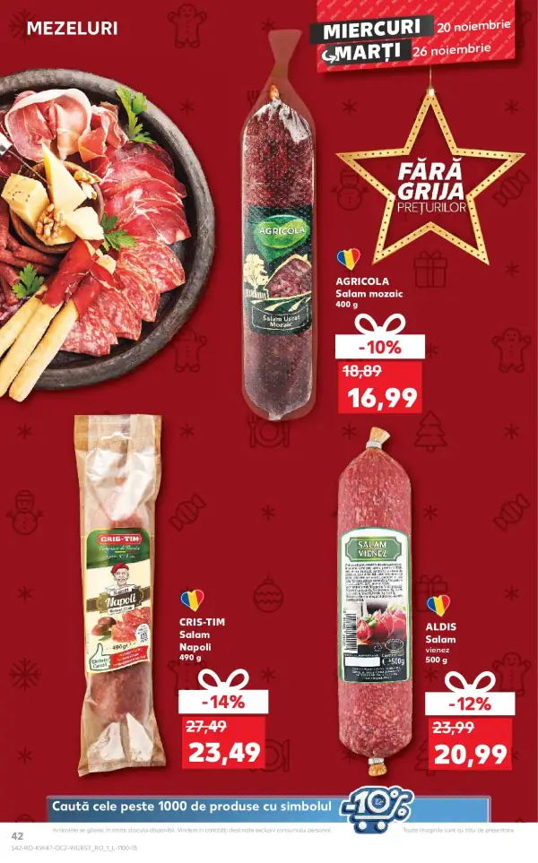 Cataloage Kaufland: Ofertă actuală din 19.11.2024 - Revista "Catalog Kaufland până în data de 24.11.2024" - 19-11-2024 - 24-11-2024.