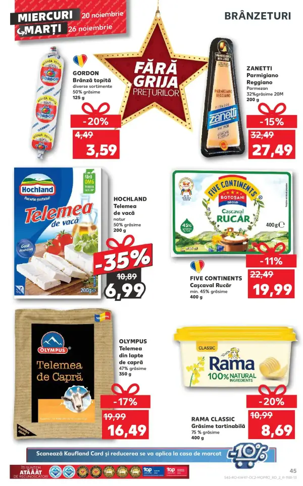 Cataloage Kaufland: Ofertă actuală din 19.11.2024 - Revista "Catalog Kaufland până în data de 24.11.2024" - 19-11-2024 - 24-11-2024.