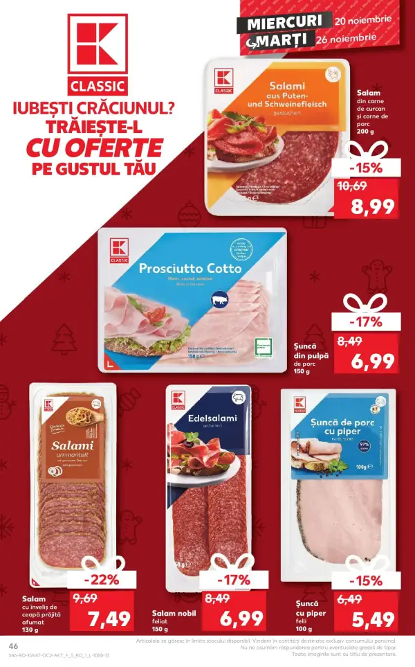 Cataloage Kaufland: Ofertă actuală din 19.11.2024 - Revista "Catalog Kaufland până în data de 24.11.2024" - 19-11-2024 - 24-11-2024.