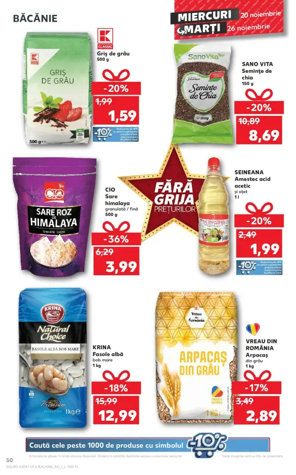 Cataloage Kaufland: Ofertă actuală din 19.11.2024 - Revista "Catalog Kaufland până în data de 24.11.2024" - 19-11-2024 - 24-11-2024.