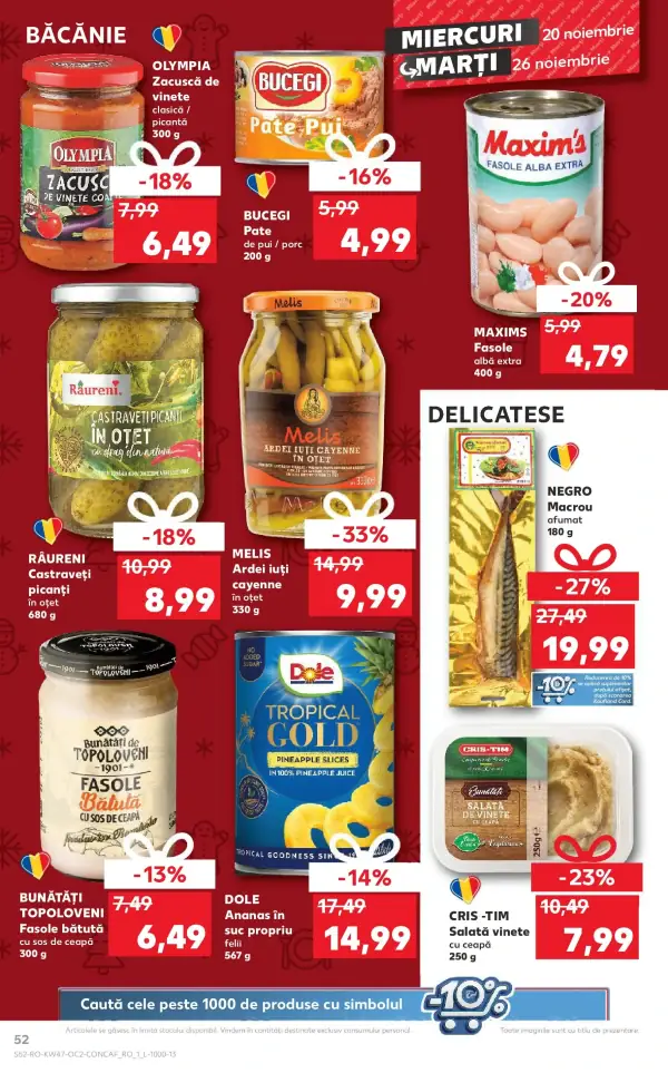 Cataloage Kaufland: Ofertă actuală din 19.11.2024 - Revista "Catalog Kaufland până în data de 24.11.2024" - 19-11-2024 - 24-11-2024.