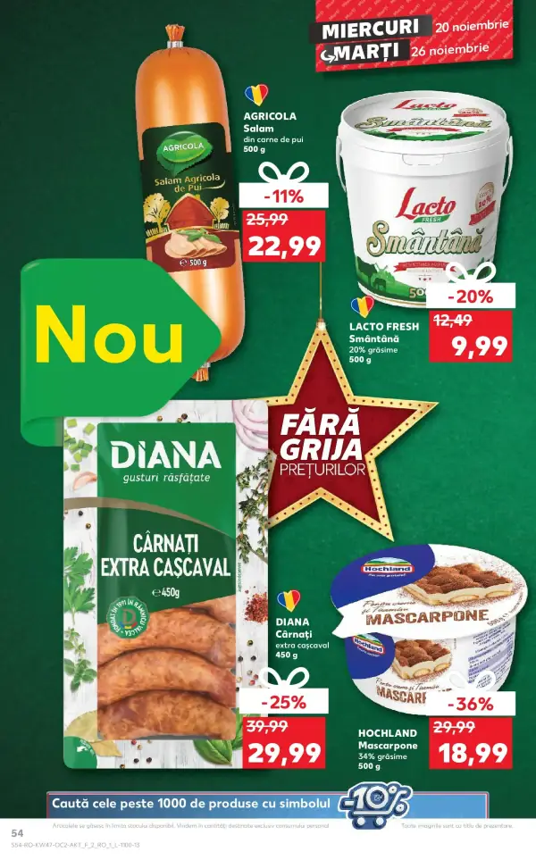 Cataloage Kaufland: Ofertă actuală din 19.11.2024 - Revista "Catalog Kaufland până în data de 24.11.2024" - 19-11-2024 - 24-11-2024.