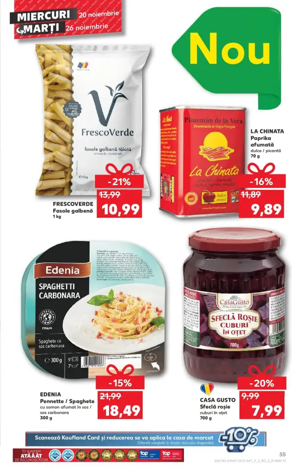 Cataloage Kaufland: Ofertă actuală din 19.11.2024 - Revista "Catalog Kaufland până în data de 24.11.2024" - 19-11-2024 - 24-11-2024.