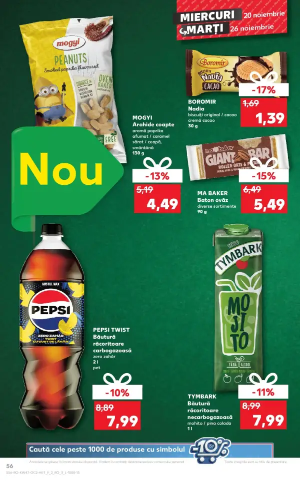 Cataloage Kaufland: Ofertă actuală din 19.11.2024 - Revista "Catalog Kaufland până în data de 24.11.2024" - 19-11-2024 - 24-11-2024.