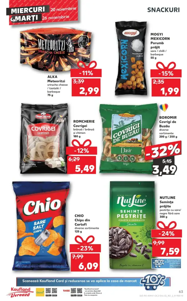 Cataloage Kaufland: Ofertă actuală din 19.11.2024 - Revista "Catalog Kaufland până în data de 24.11.2024" - 19-11-2024 - 24-11-2024.