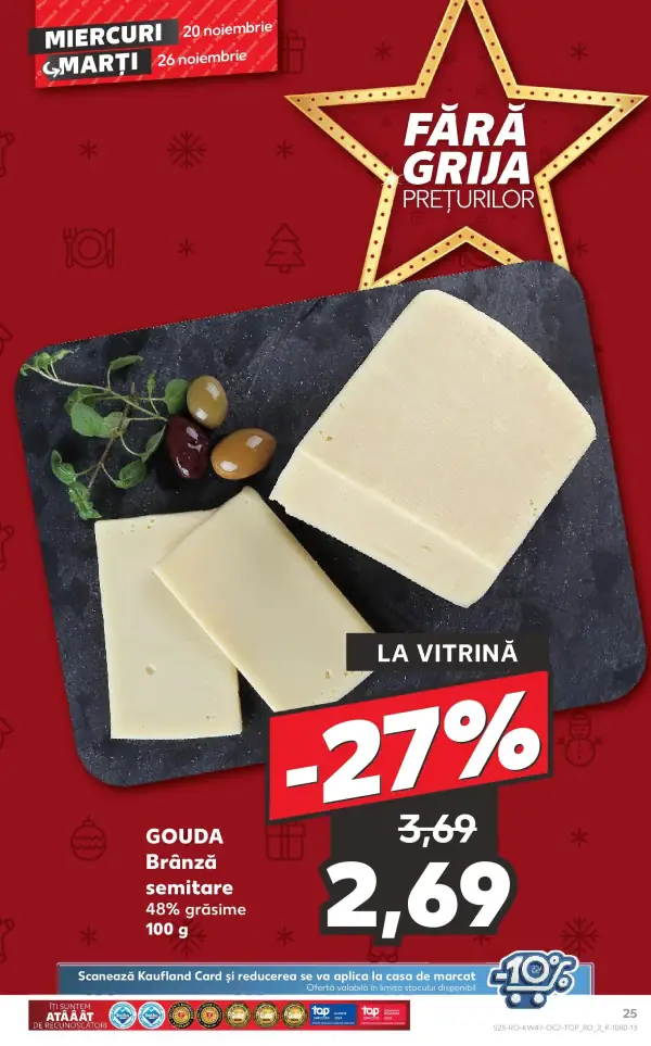 Cataloage Kaufland: Ofertă actuală din 20.11.2024 - Revista "Sibiu" - 20-11-2024 - 26-11-2024.