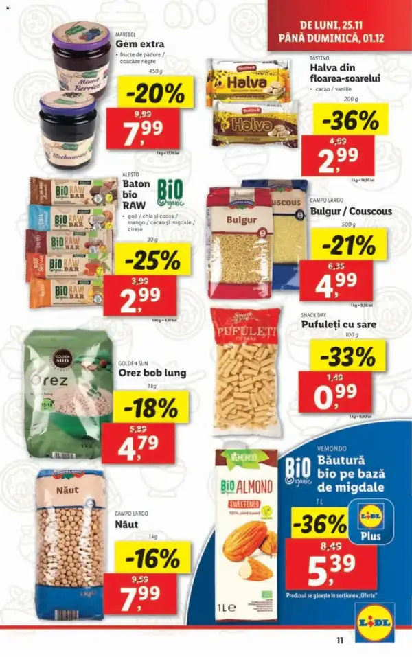 Cataloage Lidl: Ofertă actuală din 25.11.2024 - 25.11. 01.12. oferte - 25-11-2024 - 01-12-2024.