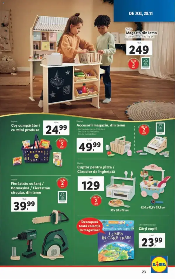 Cataloage Lidl: Ofertă actuală din 25.11.2024 - 25.11. 01.12. oferte - 25-11-2024 - 01-12-2024.