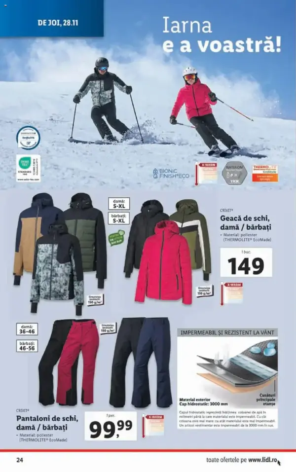 Cataloage Lidl: Ofertă actuală din 25.11.2024 - 25.11. 01.12. oferte - 25-11-2024 - 01-12-2024.