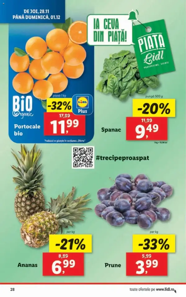 Cataloage Lidl: Ofertă actuală din 25.11.2024 - 25.11. 01.12. oferte - 25-11-2024 - 01-12-2024.